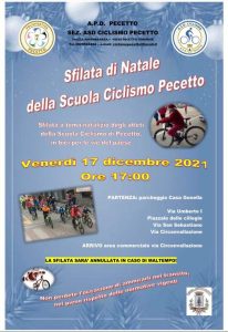 Sfilata di Natale Ciclismo Pecetto @ Pecetto Torinese